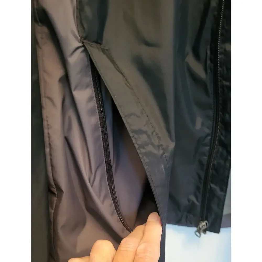 Columbia Men’s Size XXL Full Zip Black & Gray Lightweight Jacket Zip Pockets
